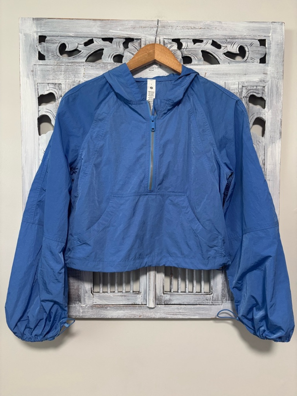 NEW Lululemon Athletic Scuba Cropped Anorak Jacket Pool Party Rain Jacket